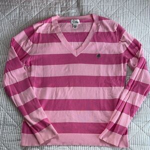 Lilly Pulitzer Pink Striped Sweater